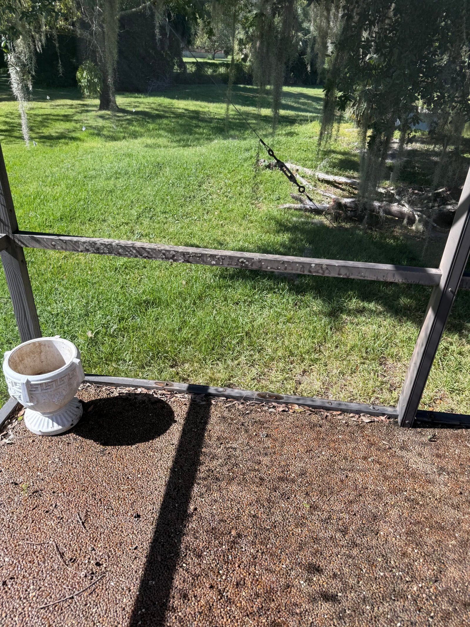 Outdoor Pool Screen Repair